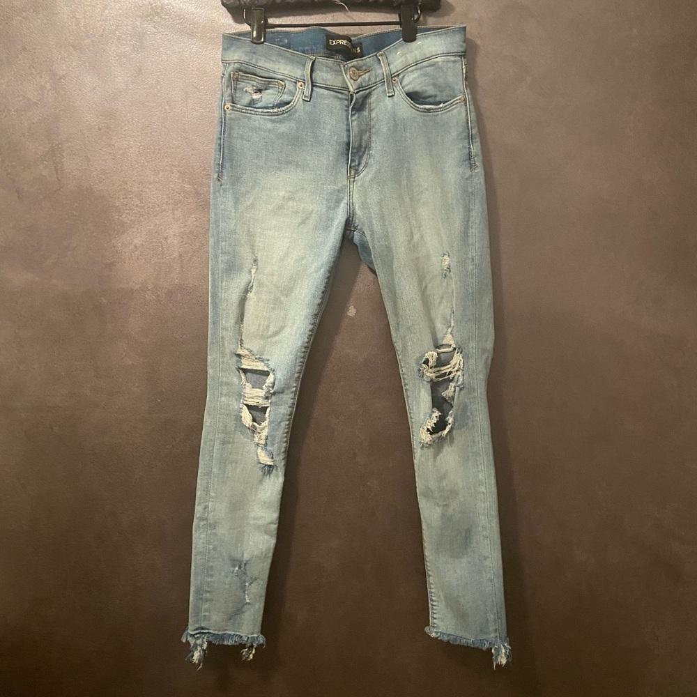 Express Jeans Ankle Legging Mid Rise size 8R